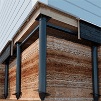 Свайно-винтовой фундамент